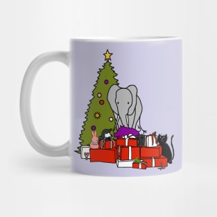 Merry Christmas from the Menagerie Mug